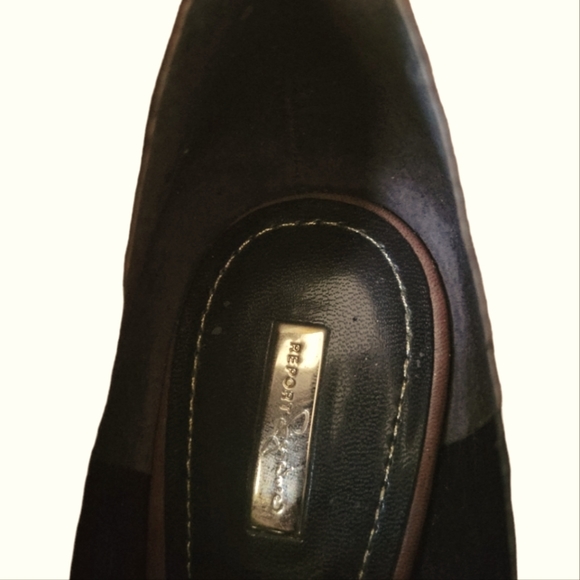 ⭐️ Report Signature Leather Brown Vandalia Open Toes Ankle Booties 8 1/2 - Picture 6 of 8